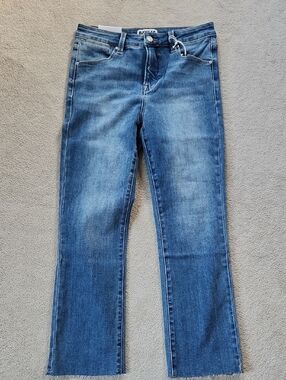 BAYEAS Mid Rise Straigh Raw Edge Denim Jeans - 29 NWT